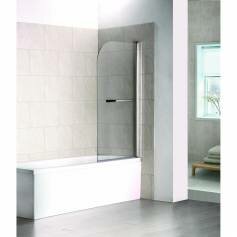 Bath Screens - 800x1400mm with Towel Rail 